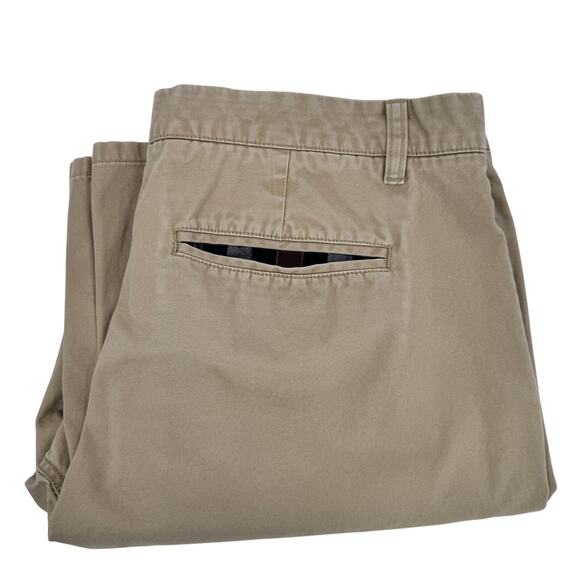 Bonobos Pants mens 34x30 (34x29 ACTUAL) Khaki Tan Washed Chino Straight Fit - Picture 1 of 8